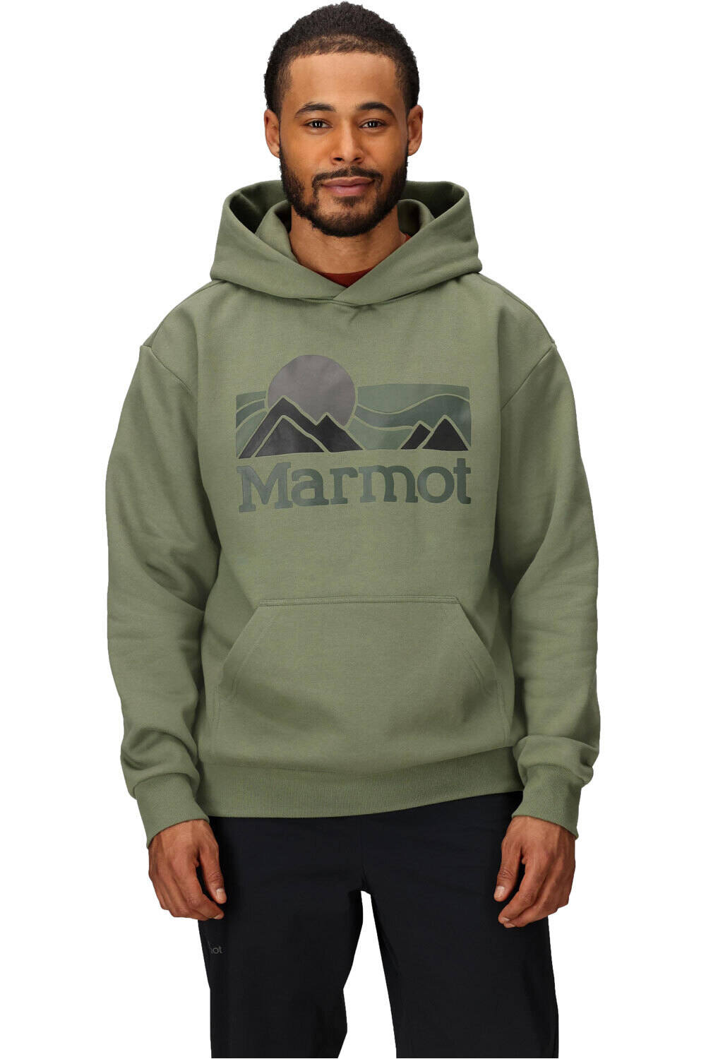 Coastal Sudaderas Montaña Hombre Verde (L)