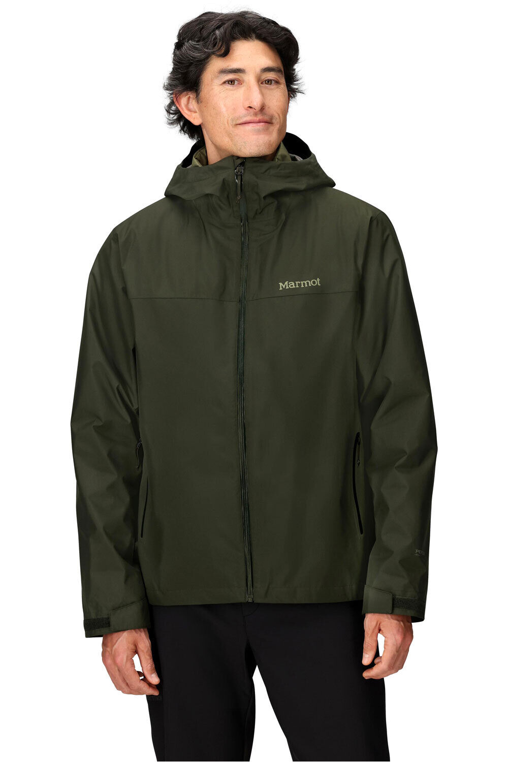 Minimalist pertex 3-in-1 chaqueta impermeable insulada hombre Verde