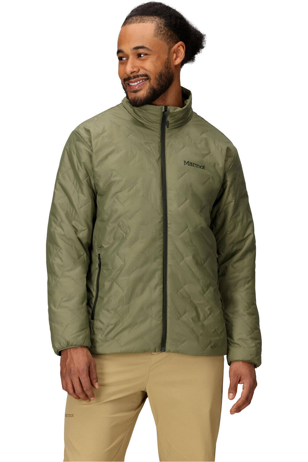 Monoquilt chaqueta outdoor hombre Verde (S)
