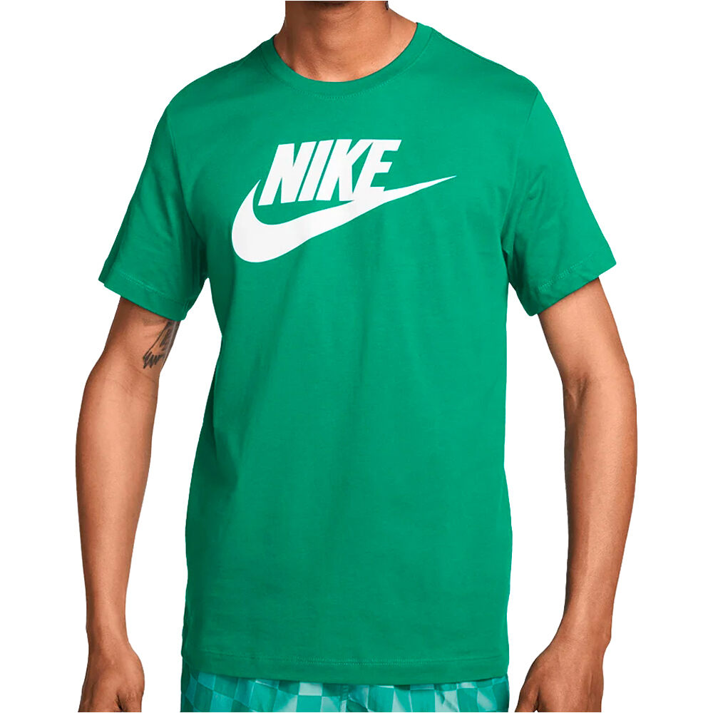 Sportswear icon futura camiseta manga corta hombre Verde (XXL)
