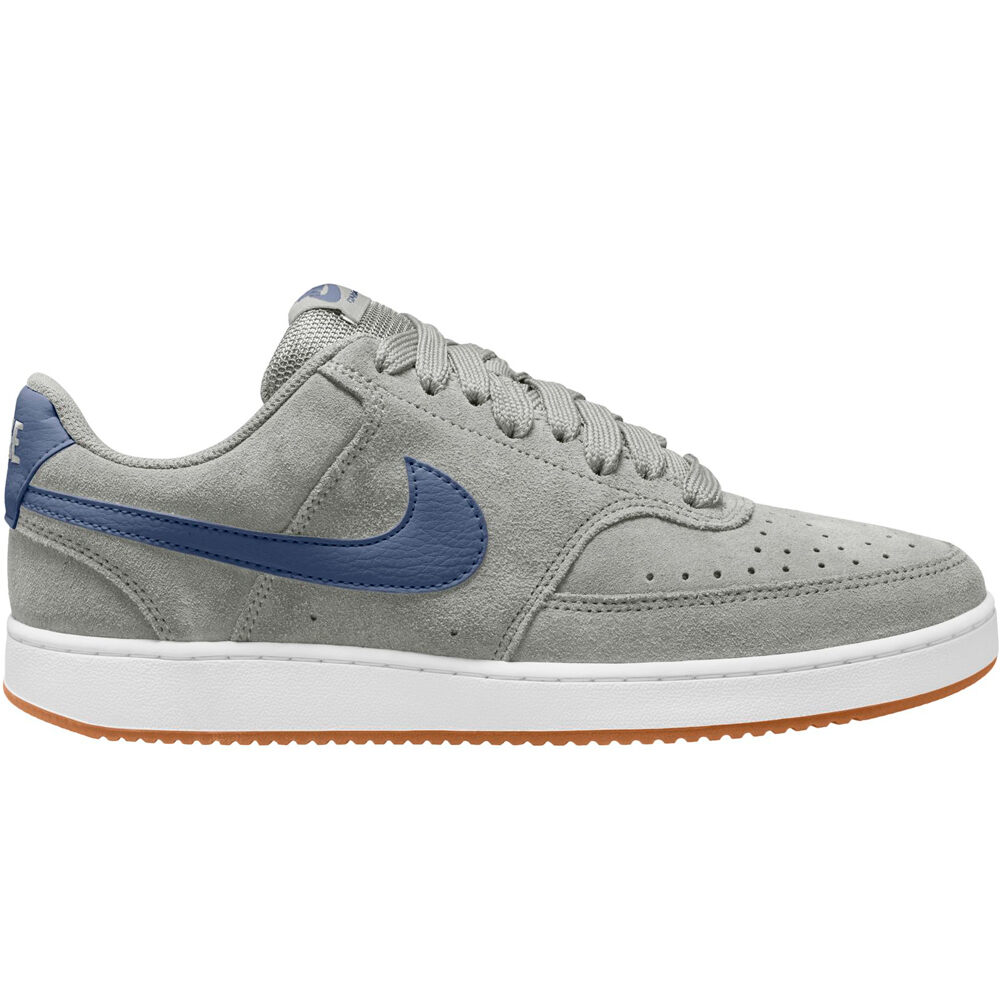 Court vision low zapatilla moda hombre Gris (40)
