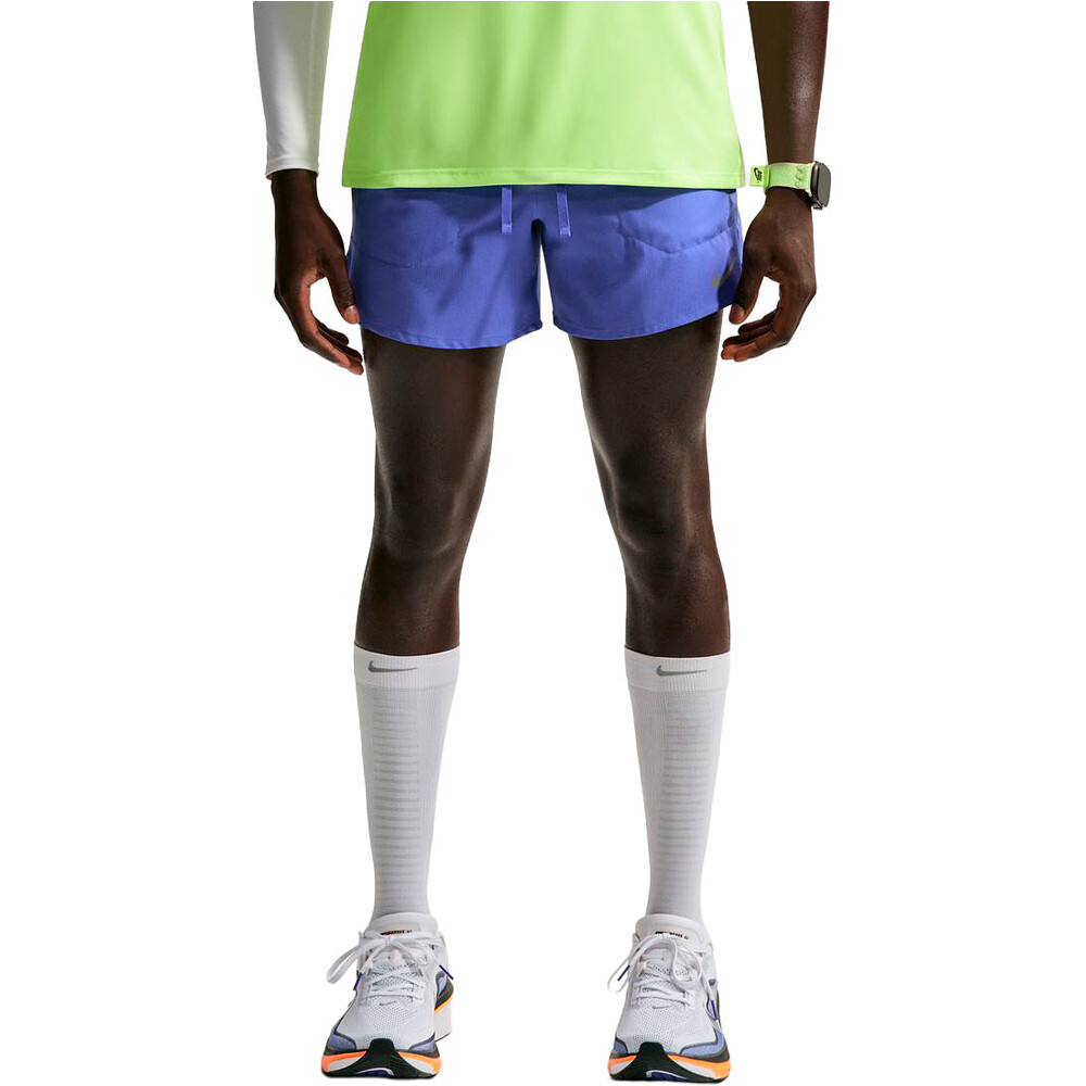 Dri-fit stride pantaloneta técnica hombre Azul (S)