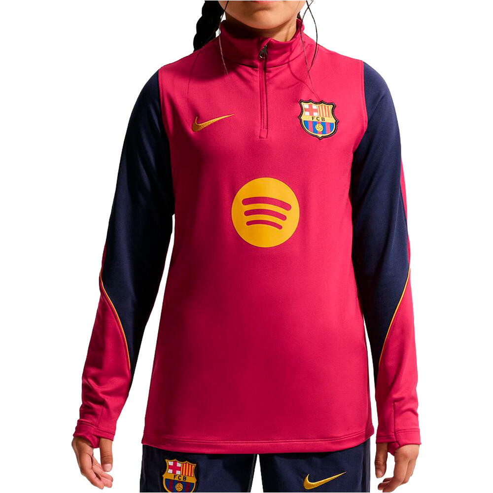 Nike barcelona 26/27 primera equipacion camiseta entrenamiento niño