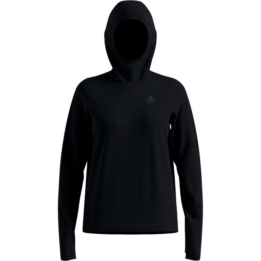 Essential thermal camiseta técnica manga larga mujer Negro (L)