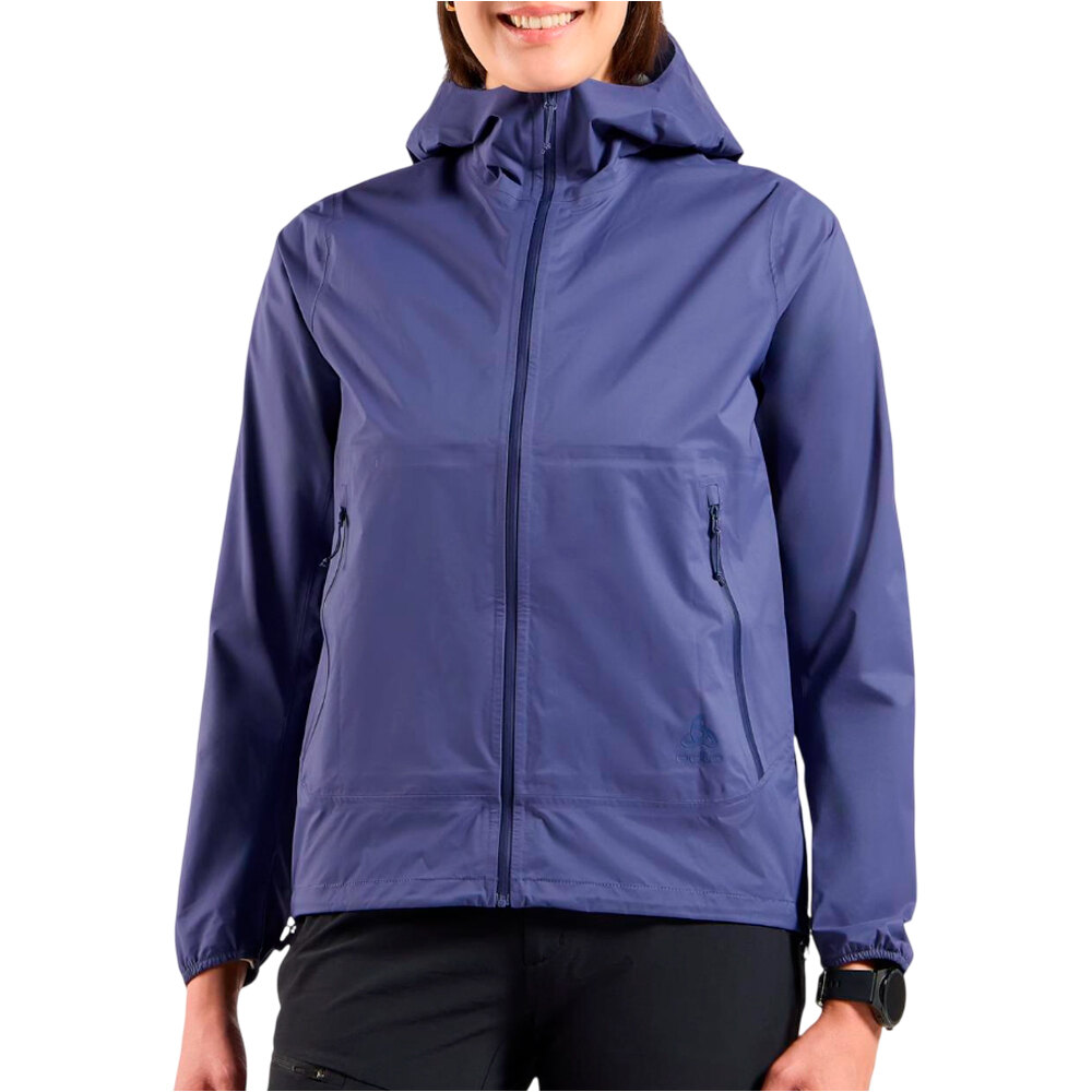 Essential 25l waterproof chaqueta impermeable mujer Azul (XL)