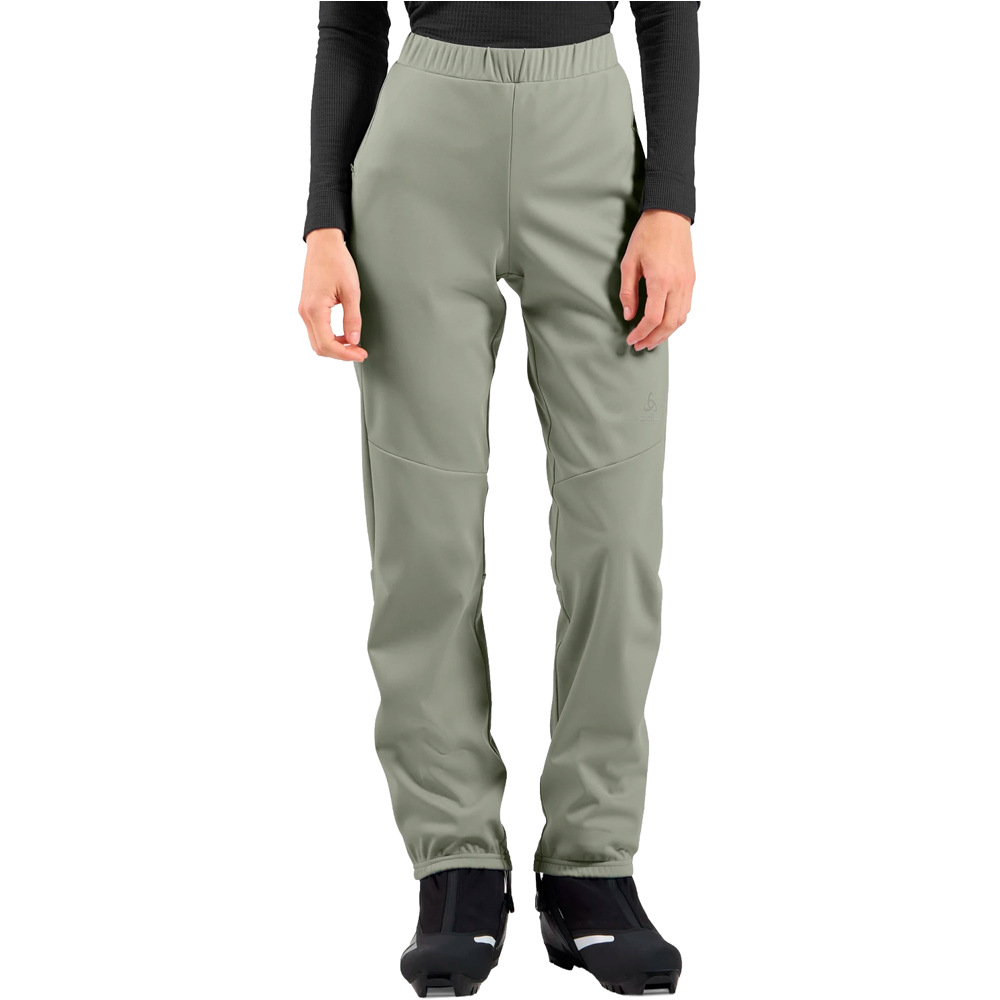 Essential warm pantalón térmico mujer Gris (S)