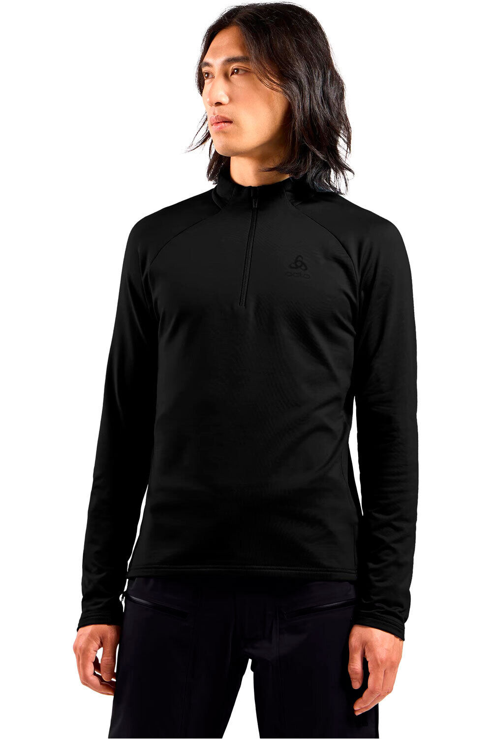 Essential light forro polar hombre Negro (L)