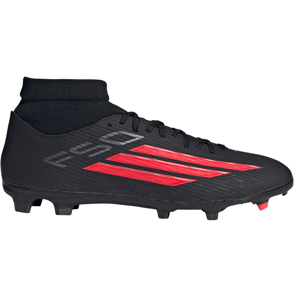 F50 league mid fg/mg botas de futbol cesped artificial Negro (44)
