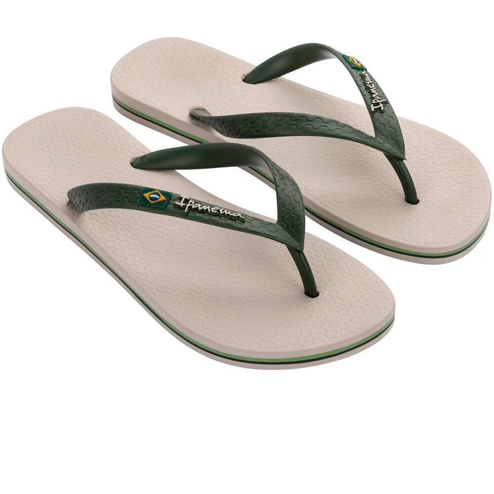 Classica brasil ii ad chanclas hombre Beige (41)