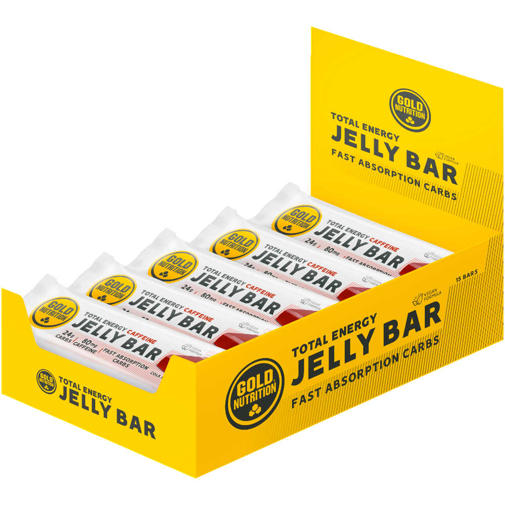 Jelly bar caffeine cola - 30 g barritas energéticas (UNICA)