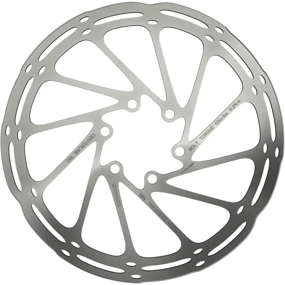 Disco freno centerline 200mm centerlock biselado incl frenos disco bicicleta (UNICA)