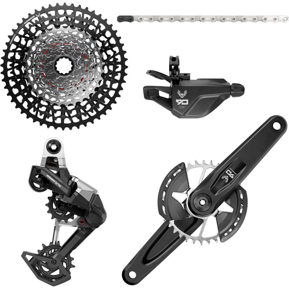 SRAM Grupo eagle 90 165mm dub mtb wide 32t 2-guards gx t-t grupo mtb