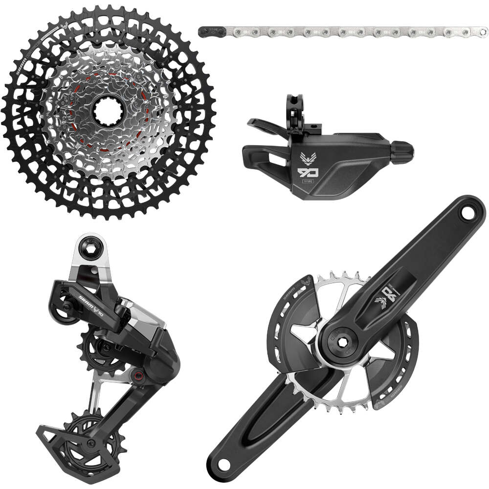 SRAM Grupo eagle 90 170mm dub mtb wide 32t 2-guards gx t-t grupo mtb