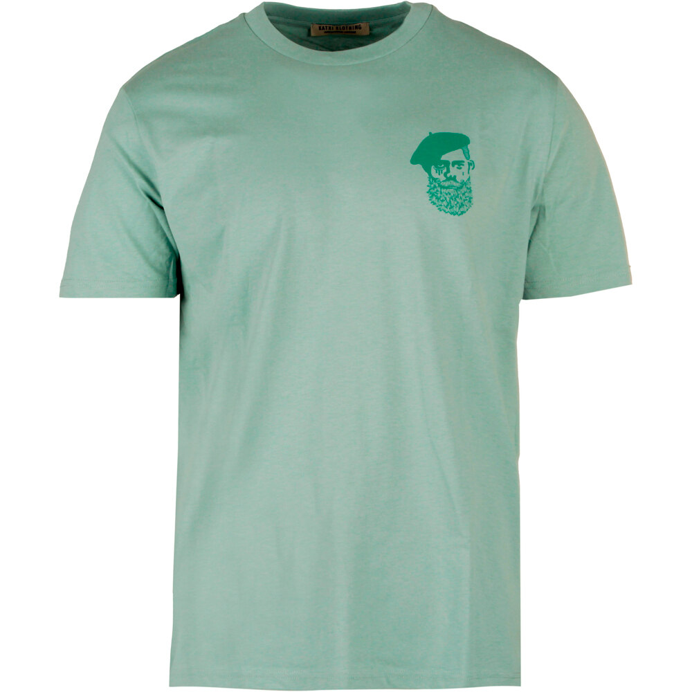 Ts kabino koeur camiseta manga corta hombre Verde (S)