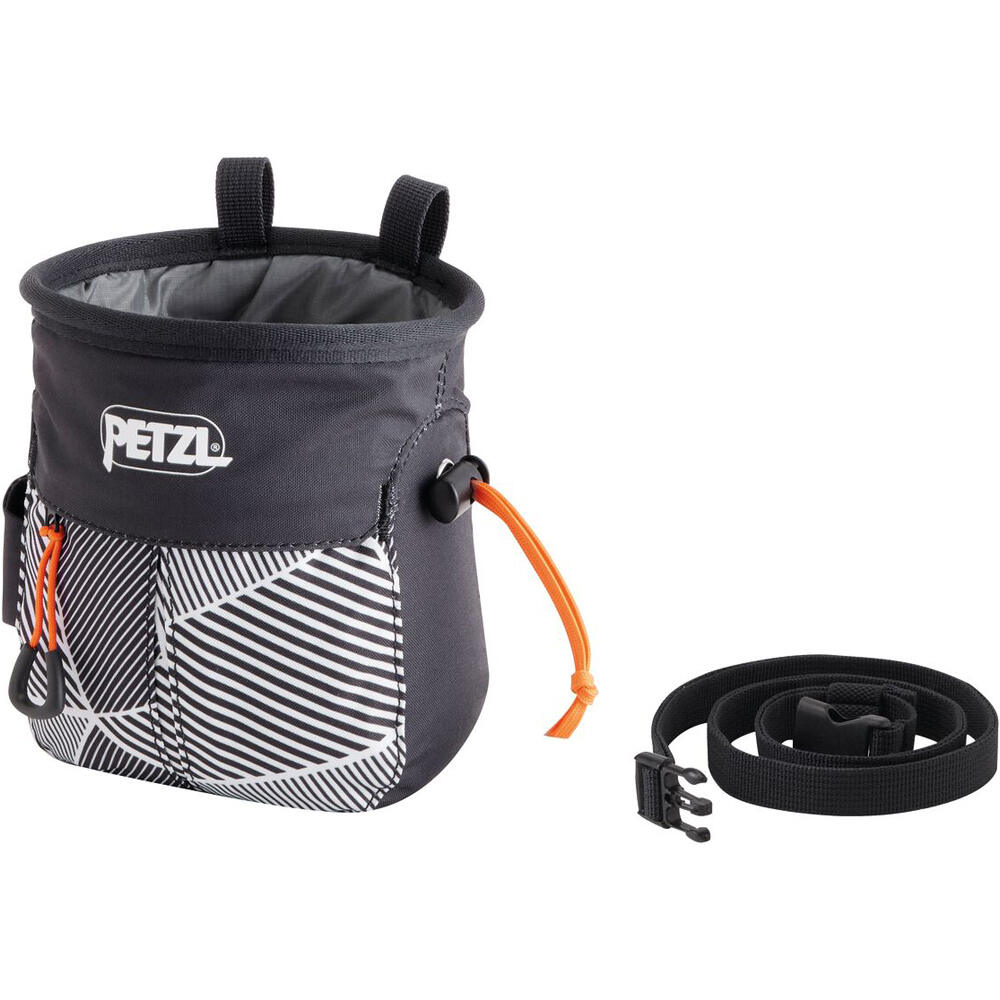 Petzl bolsa p/ magnesio sakapoche saco magnesio