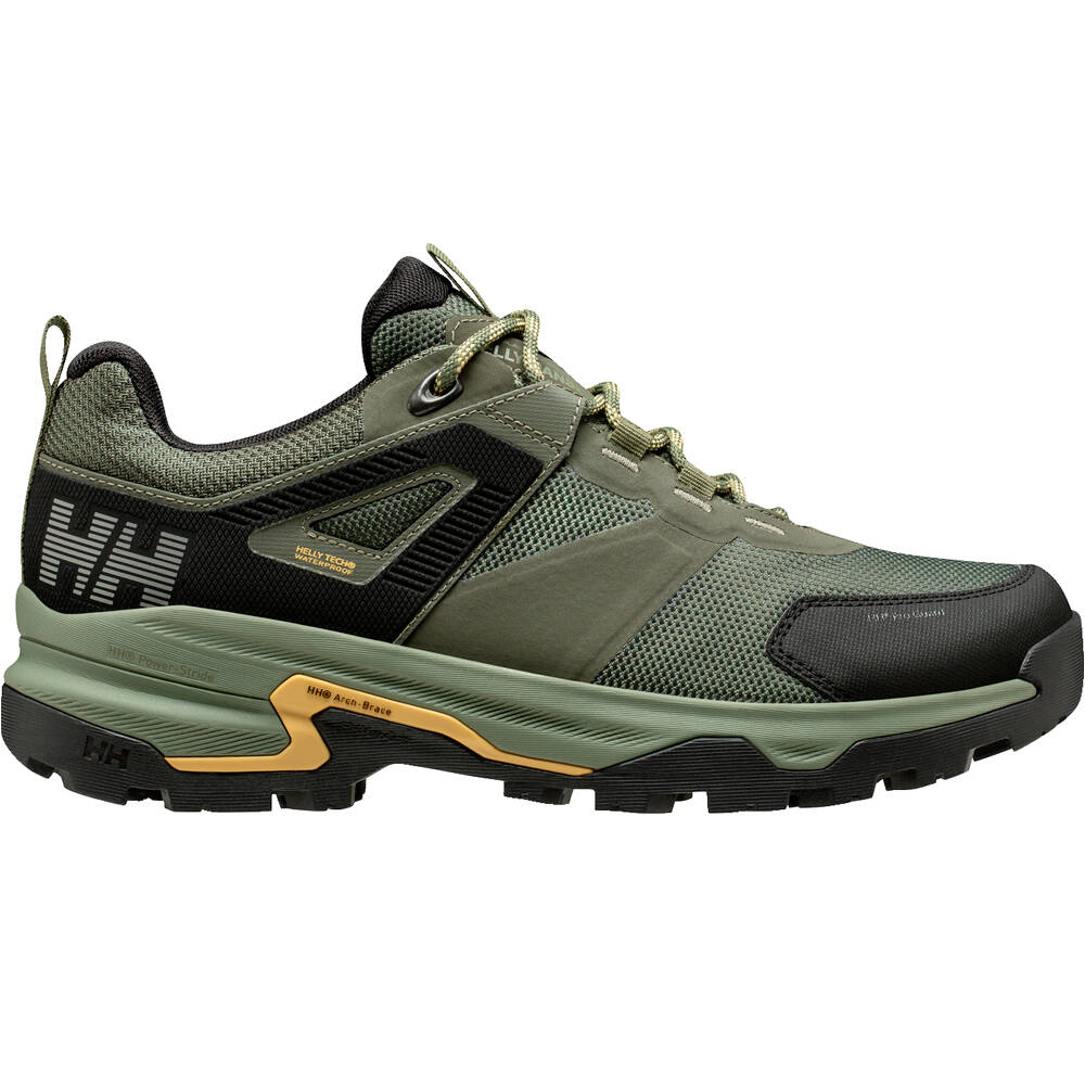 Ascender low ht zapatilla trekking hombre Verde (46,5)
