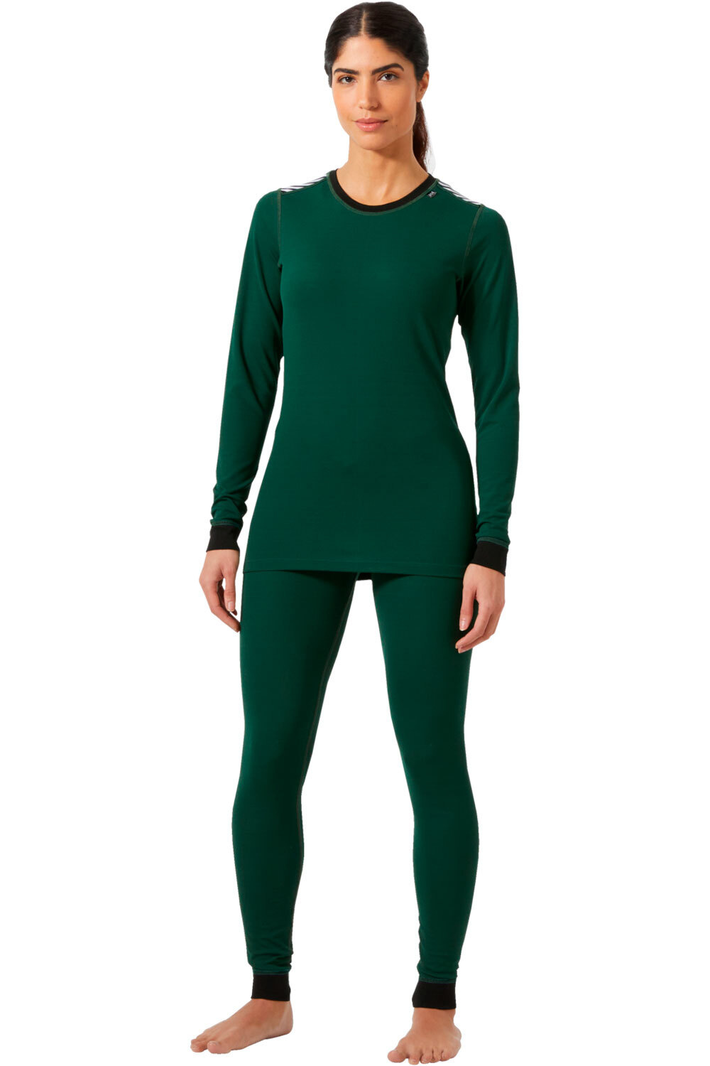 Comfort light camiseta térmica manga larga mujer Verde (XS)