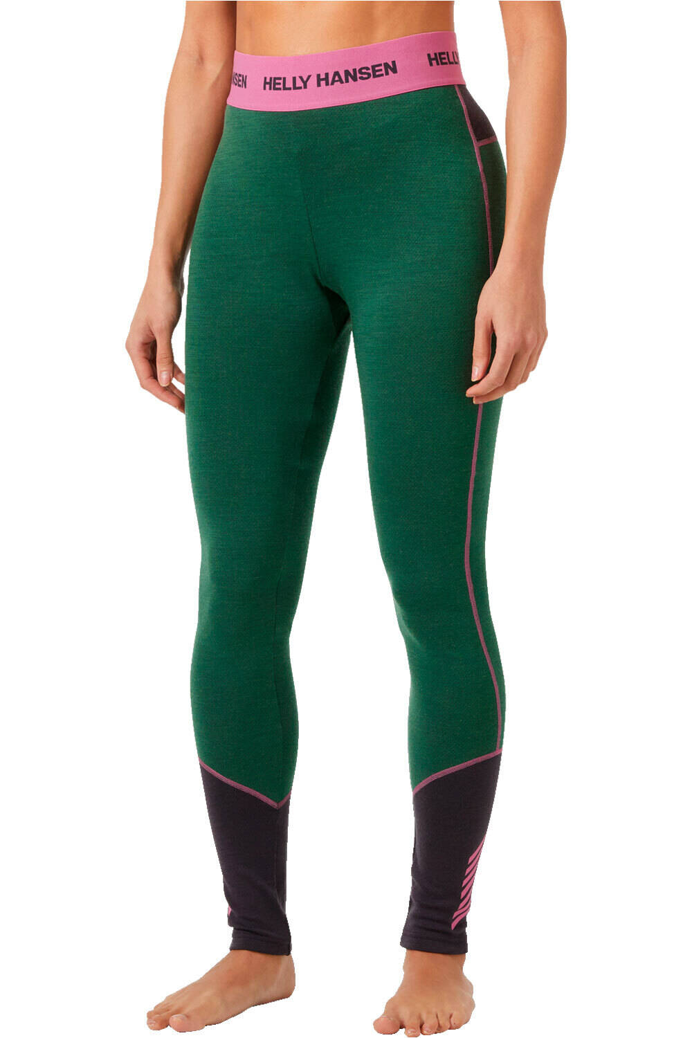 Lifa merino midweight pantalón térmico mujer Verde (XS)