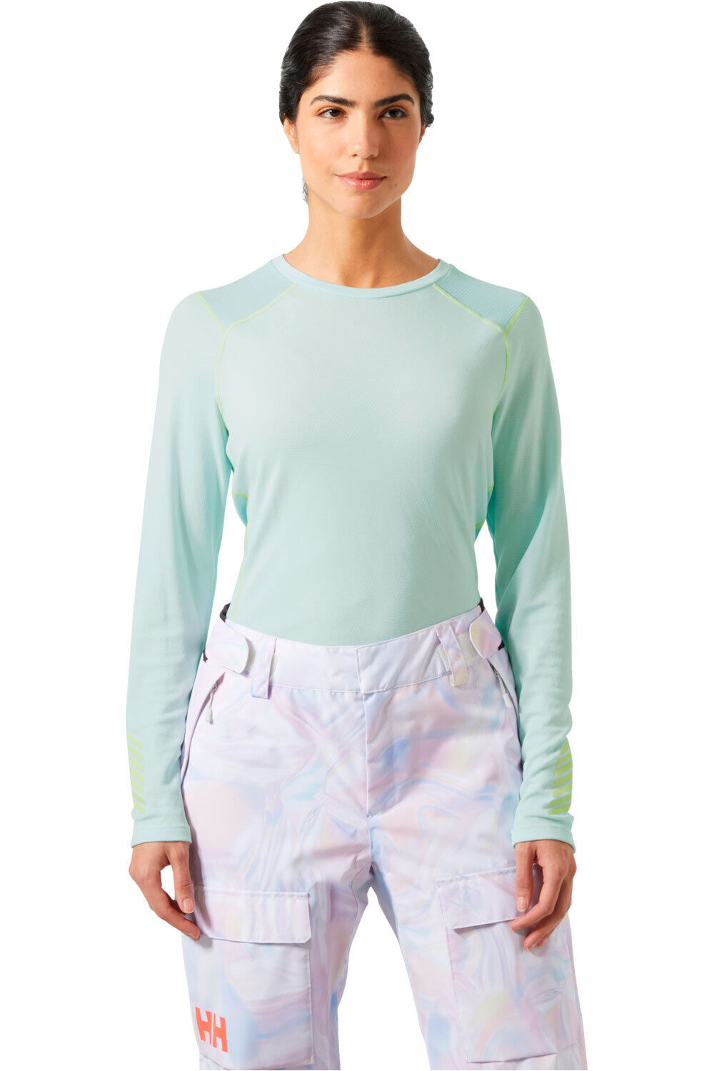 Lifa active camiseta térmica manga larga mujer Azul (XL)
