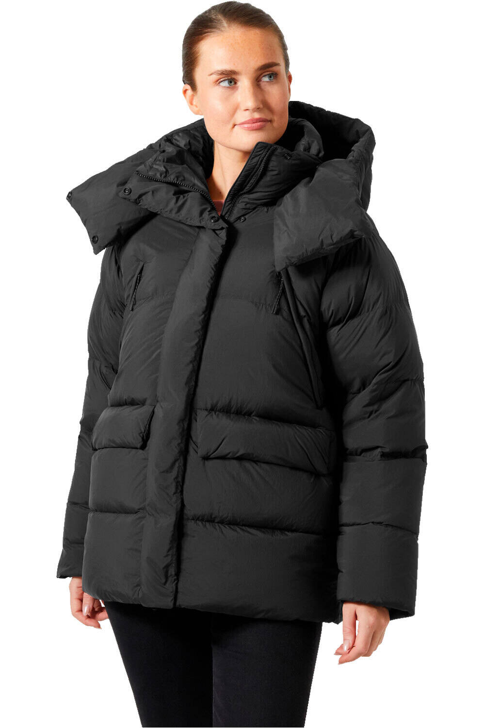 Inspire down puffer chaqueta outdoor mujer Negro (L)