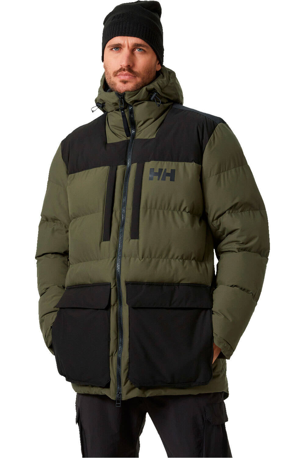Patrol chaqueta outdoor hombre Verde (XXL)