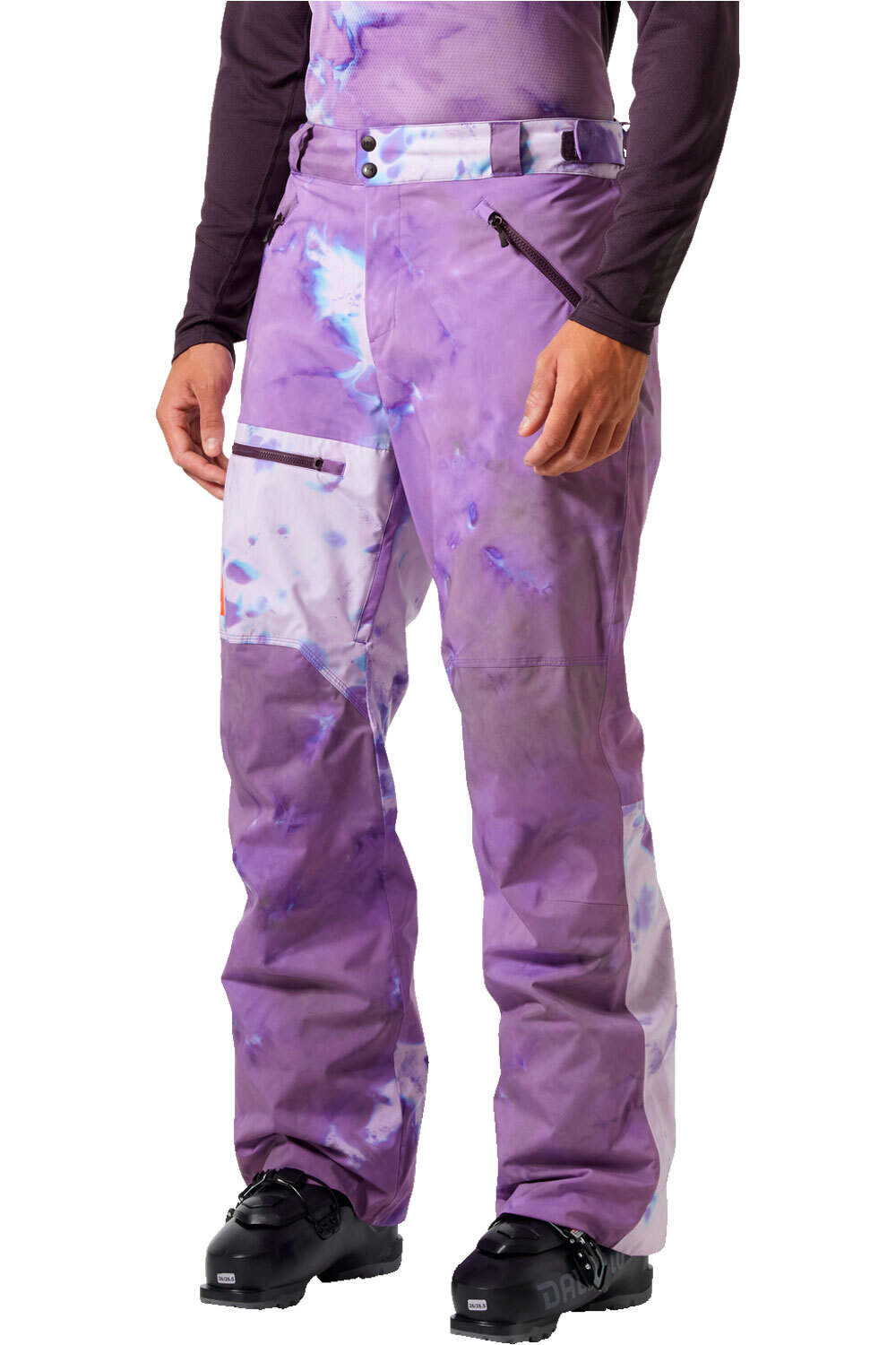 Sogn cargo pantalones esquí hombre Morado (XXL)