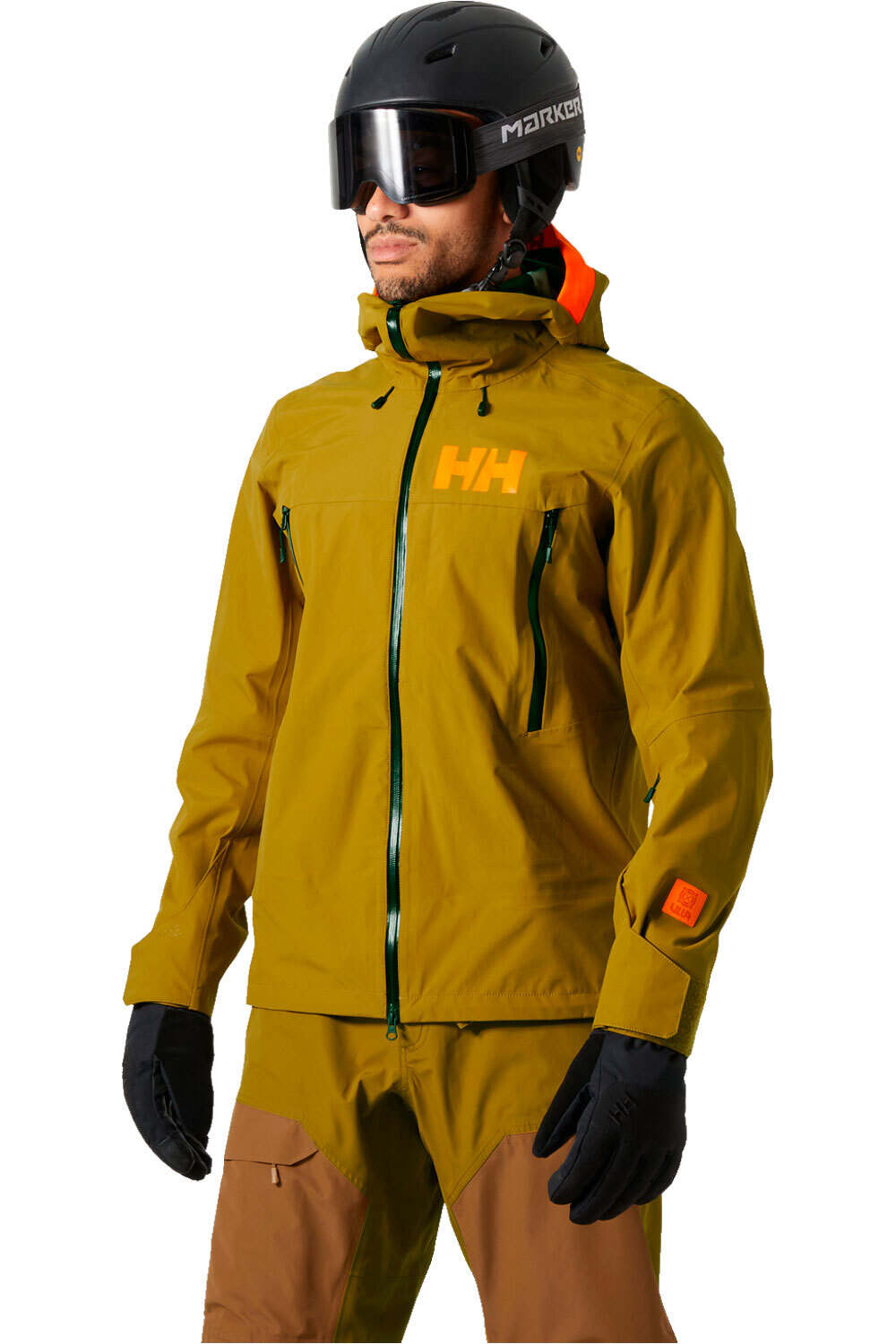 Sogn shell 20 chaqueta esquí hombre Amarillo (XL)