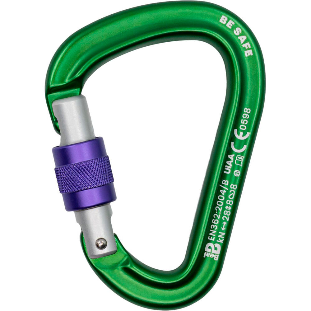 Beal be safe screw matt mosquetón seguridad