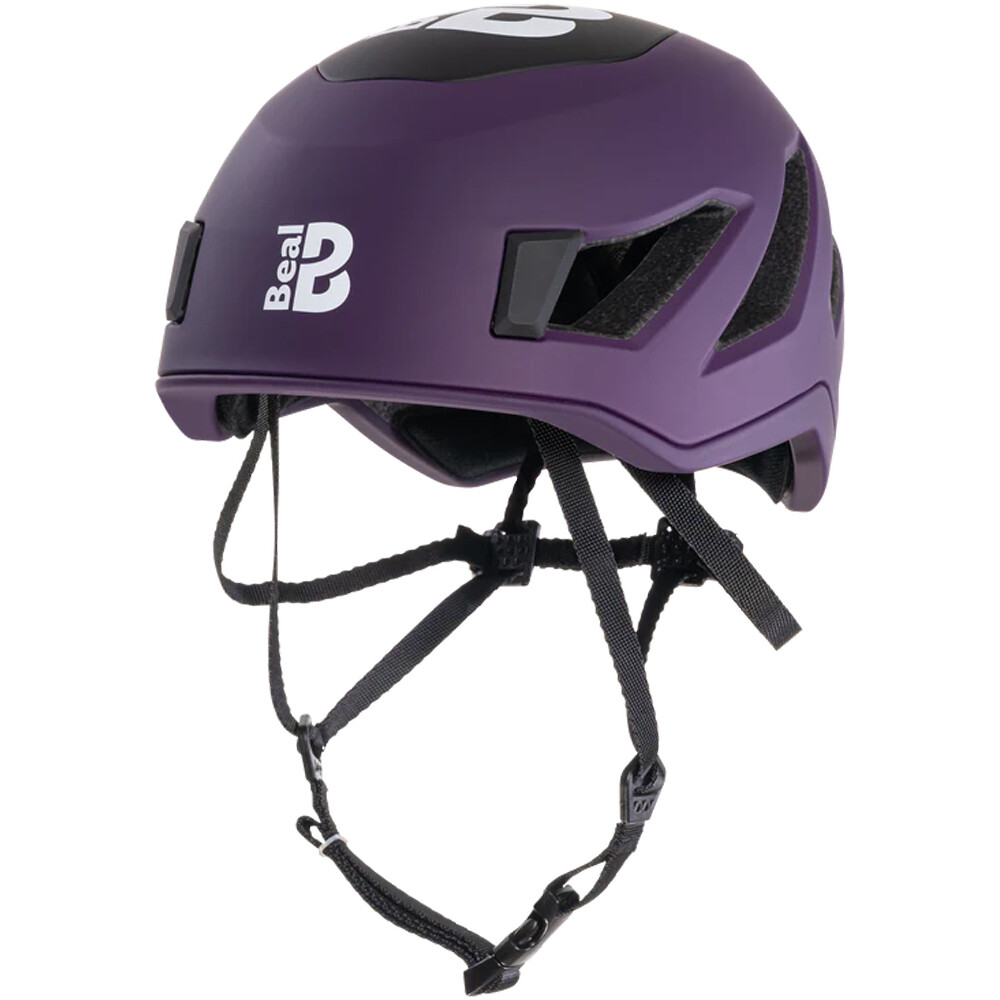 Beal indy bicolor purple and black casco escalada