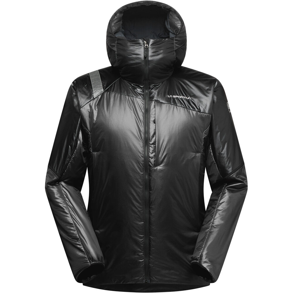 Alpine guide primaloft chaqueta outdoor hombre Negro (XL)