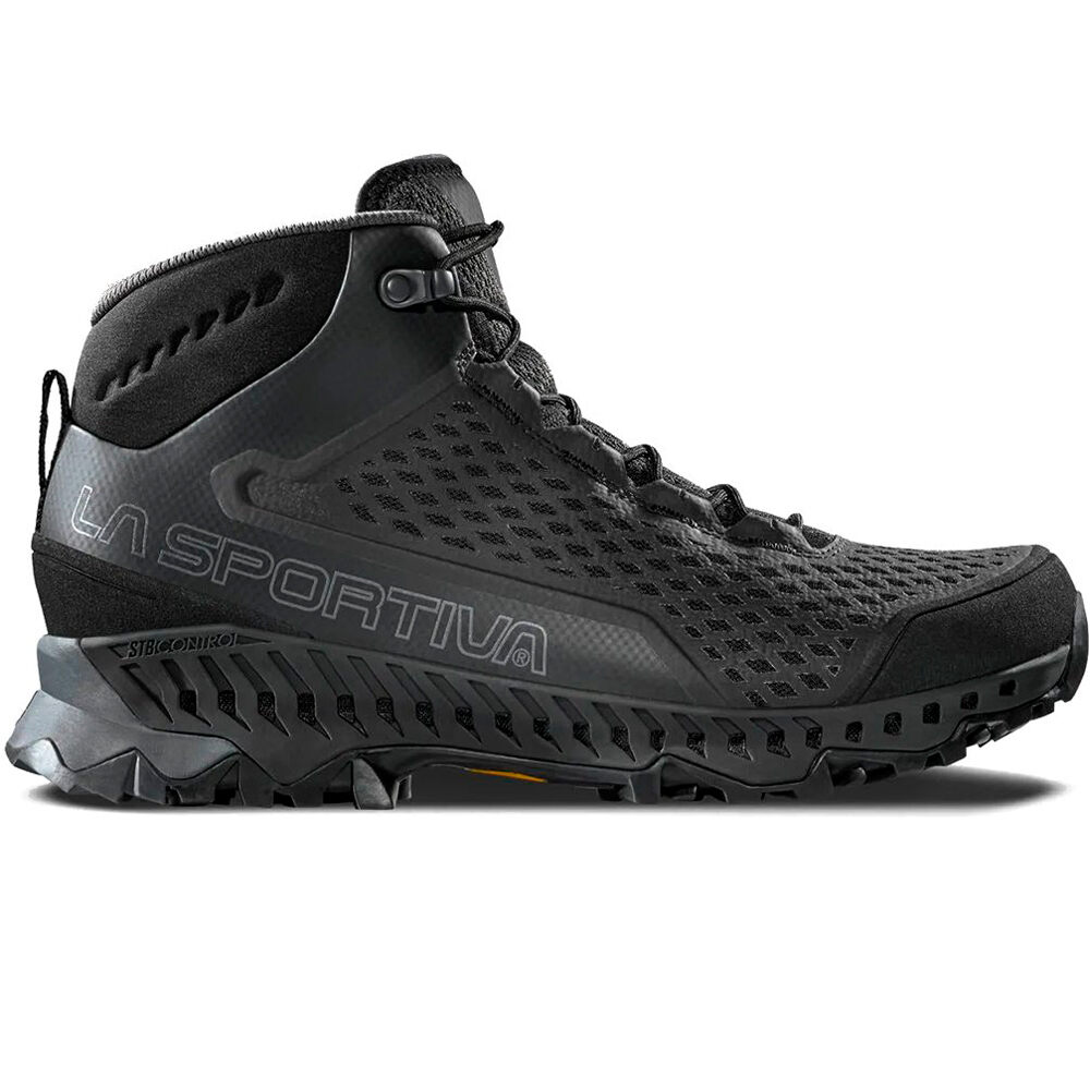 Stream gore-tex bota trekking hombre Negro (45)
