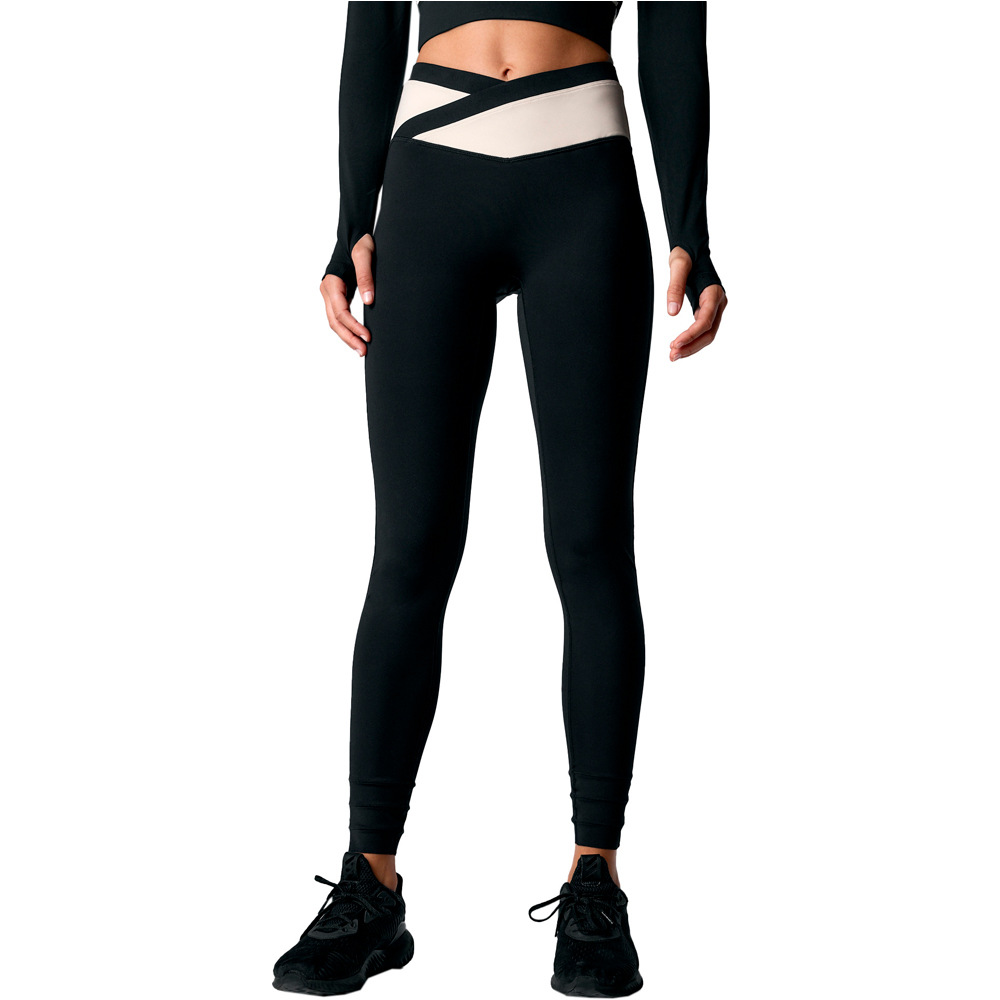 Black Limba pyra pantalones y mallas largas fitness mujer
