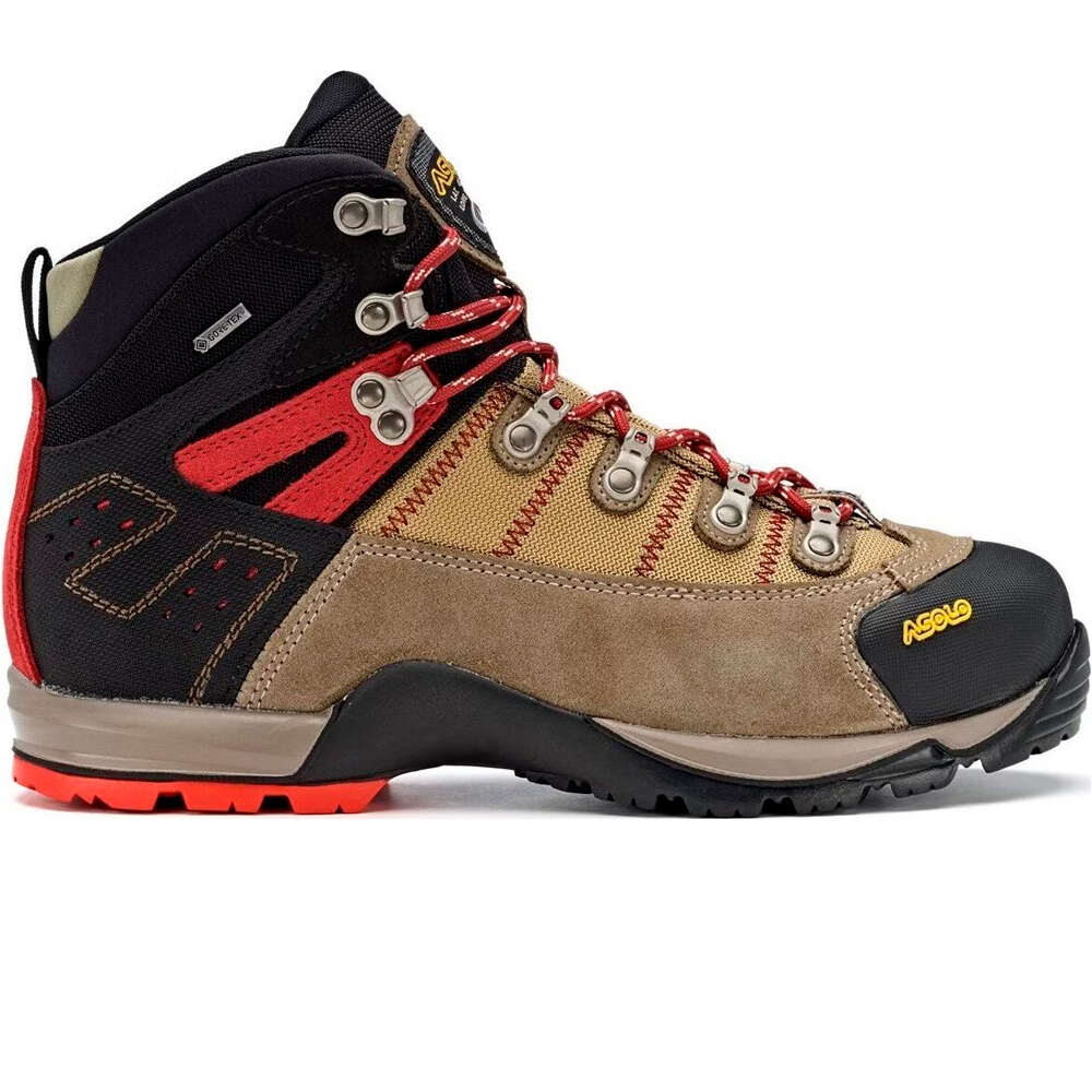 Fugitive gore-tex bota montaña cuero hombre Negro (43 2/3)