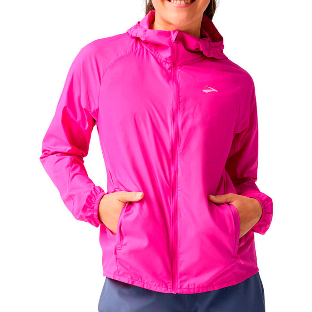 Canopy packable CHAQUETA RUNNING MUJER Rosa (XS)
