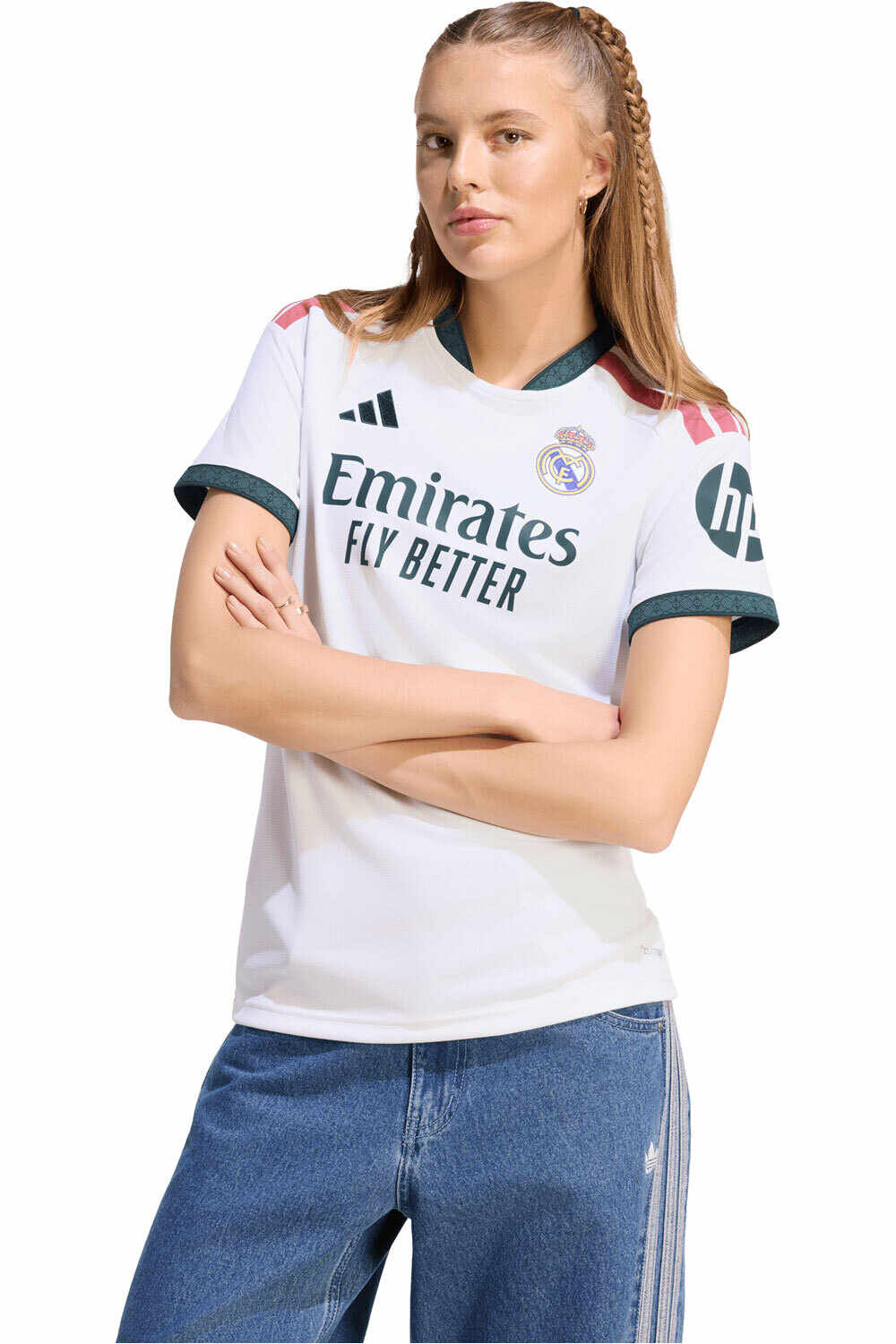 Adidas real madrid 26/27 primera equipacion mujer camiseta de fútbol oficiales