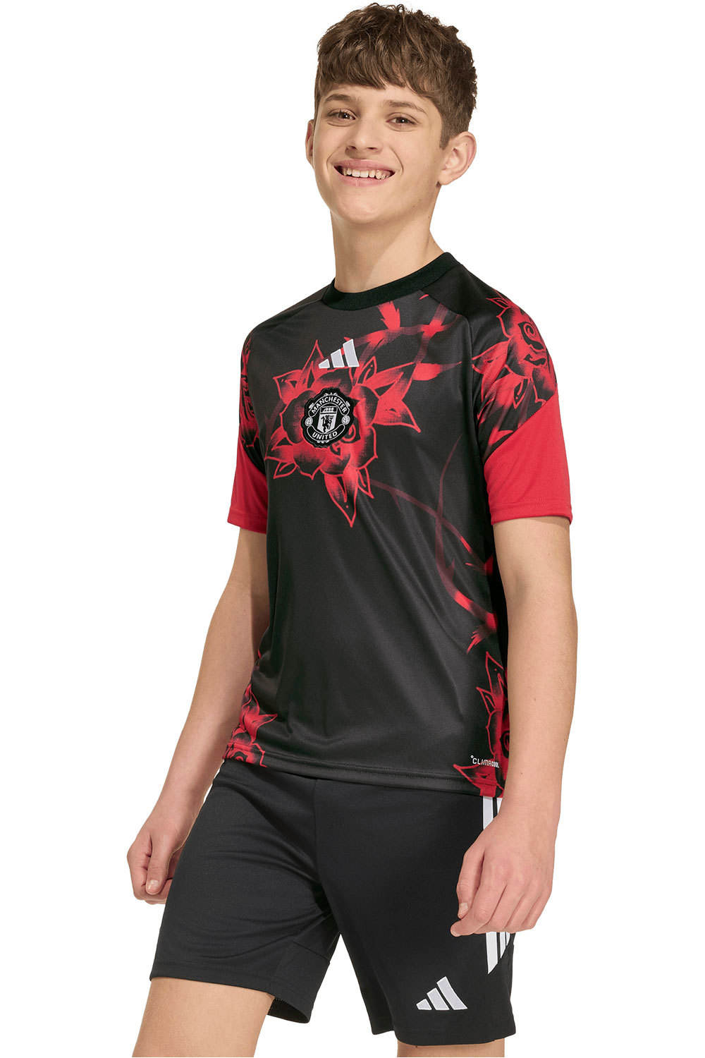 Adidas manchester unidted 26/27 prematch camiseta entrenamiento niño