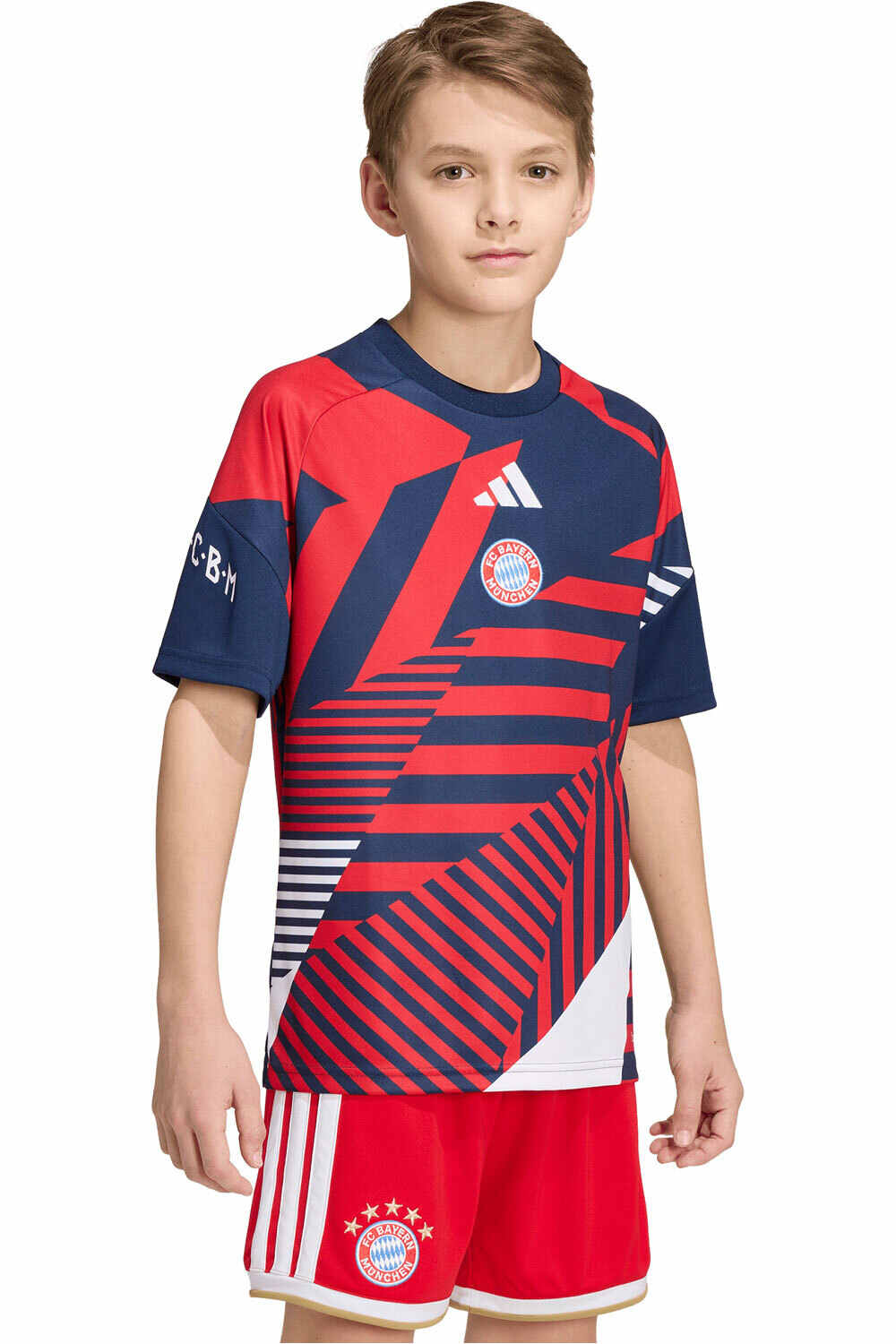 Adidas bayern de munich 26/27 prematch camiseta entrenamiento niño