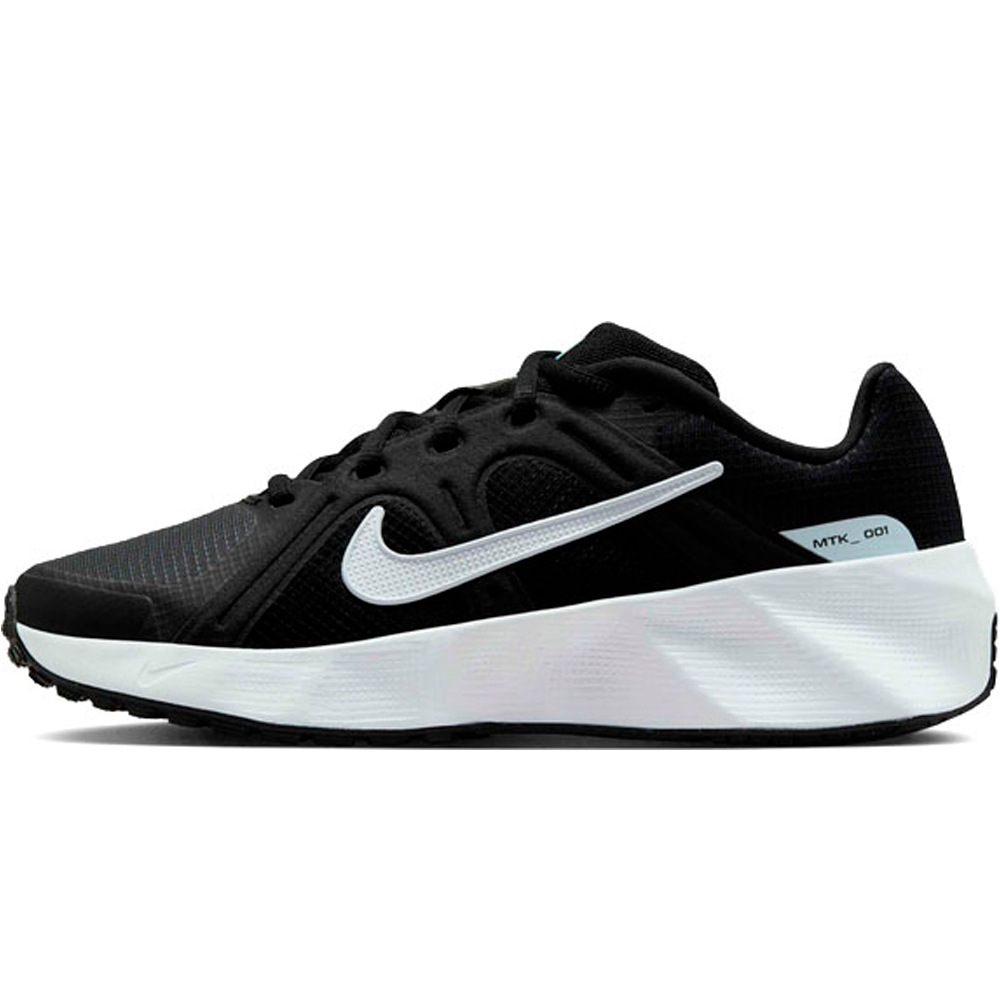 Metro tech zapatilla moda mujer Negro (44,5)