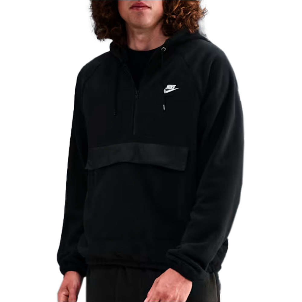 Nike club sudadera hombre Negro (M)