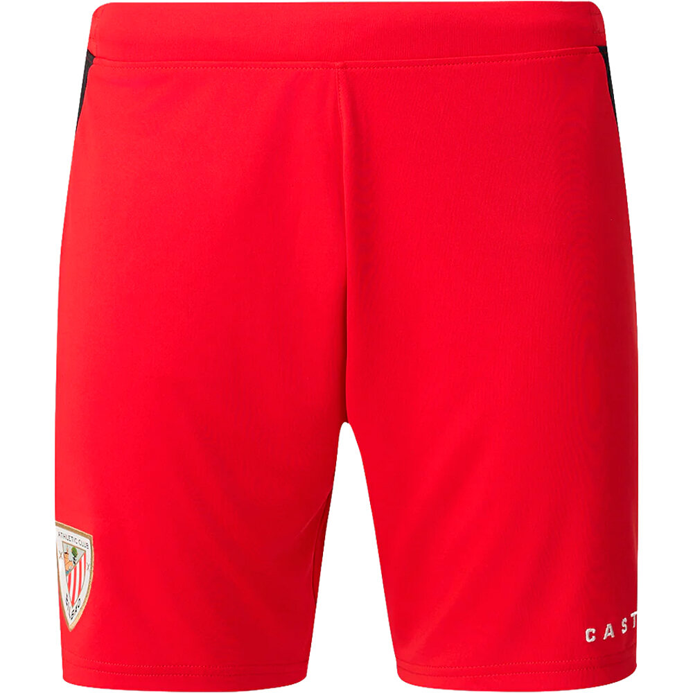 Athletic club de bilbao 26/27 segunda equipacion pantalones fútbol oficiales Rojo (XL)