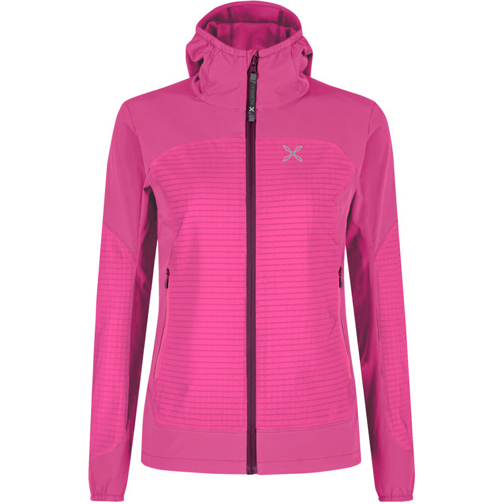 Seed chaqueta impermeable mujer Rosa (L)