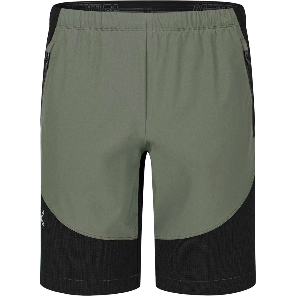 Falcade pantalón corto montaña hombre Verde (XL)