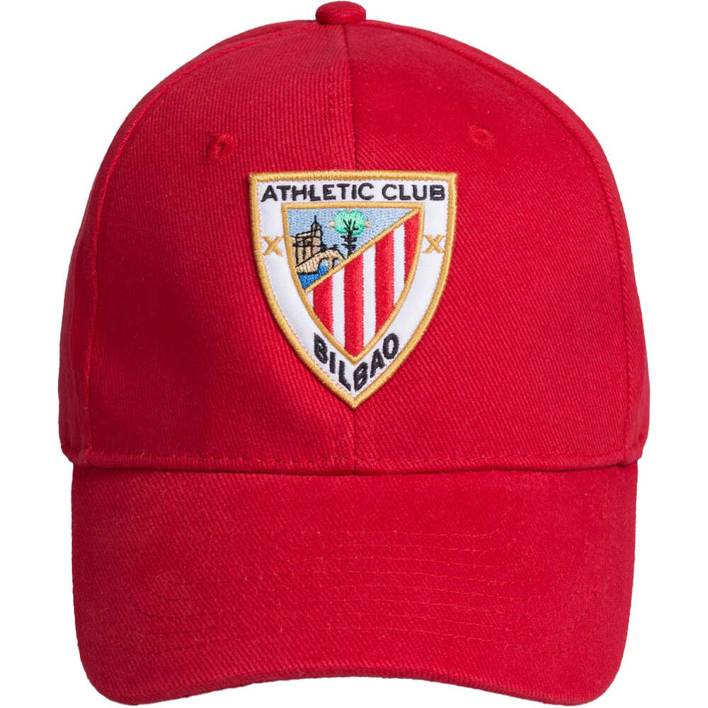 Bf65 escudo gorras fútbol Rojo (UNICA)