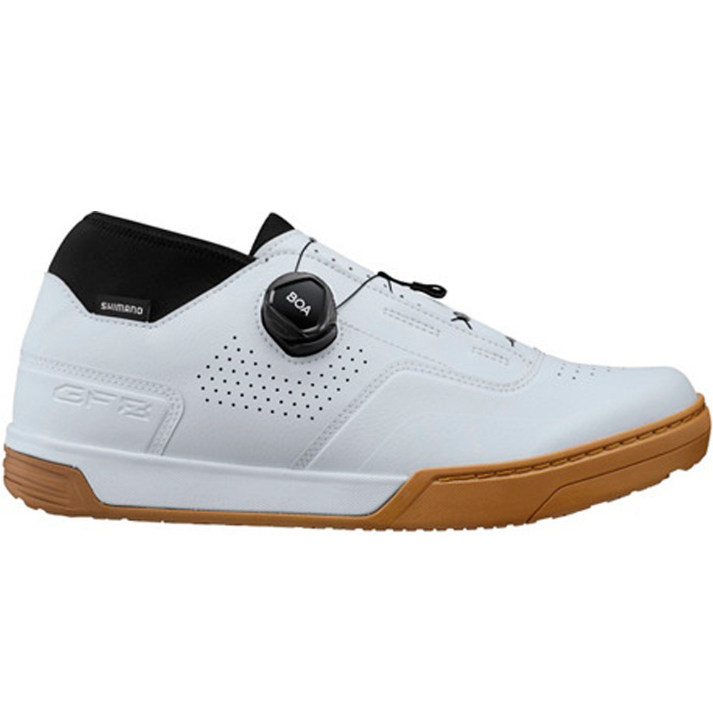 Bicycle shoes gf800 zapatillas mtb Blanco (45)