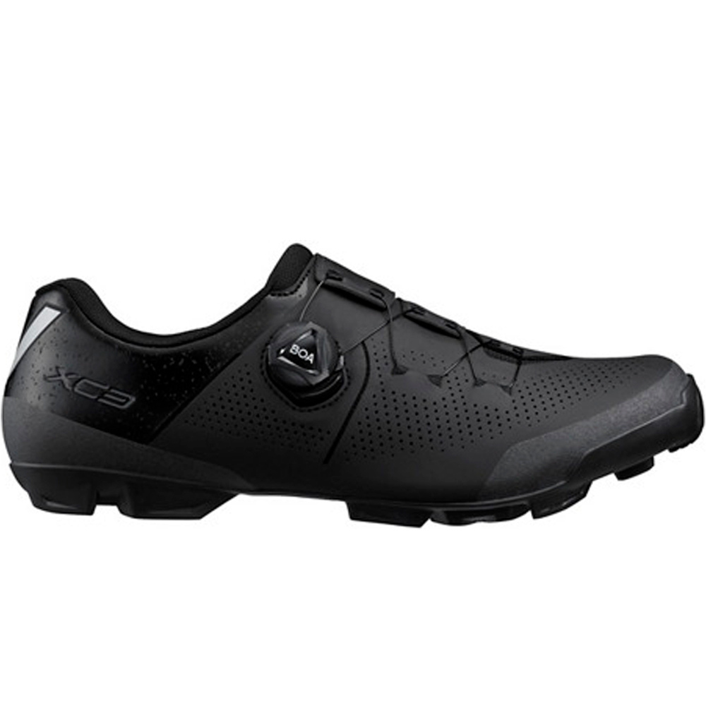 Bicycle shoes xc302 zapatillas mtb Negro (40)