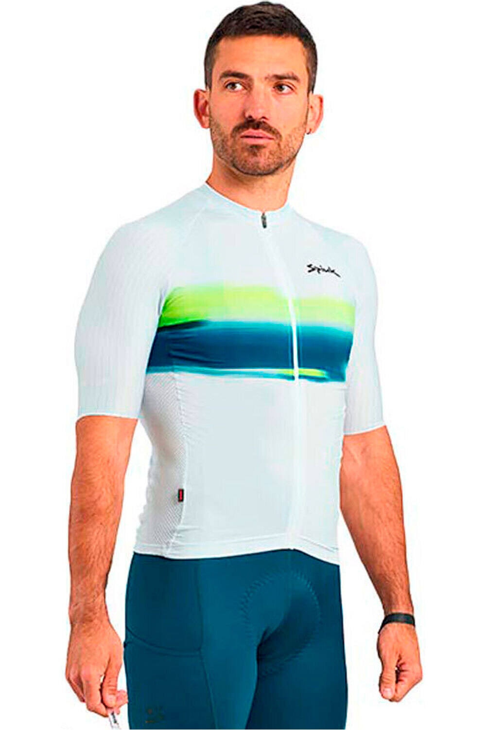 Summum gravel maillot manga corta hombre Blanco