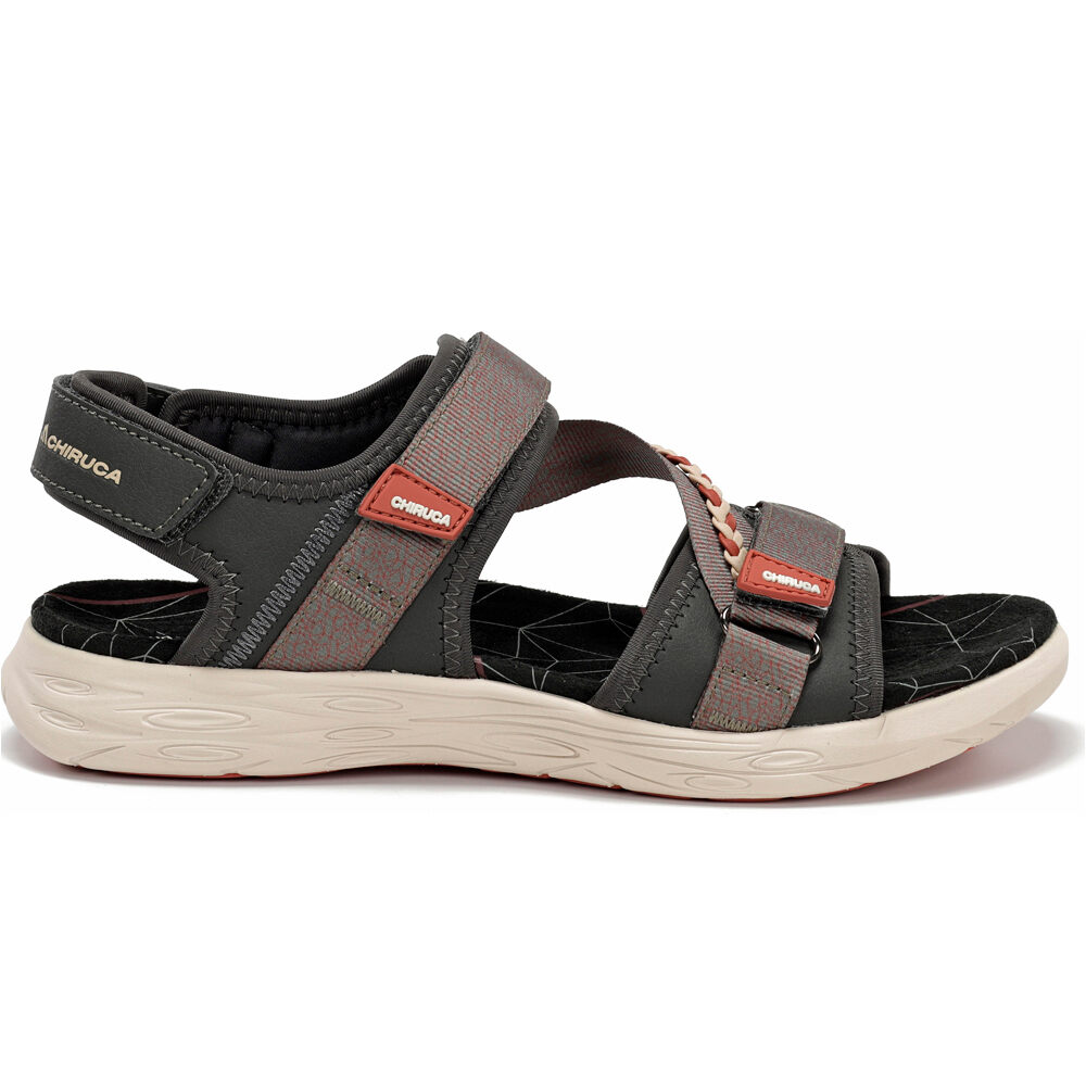 Chiclana sandalias trekking mujer Gris (40)