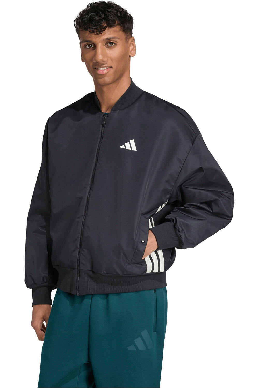 Stadium chaquetas hombre Negro (S)