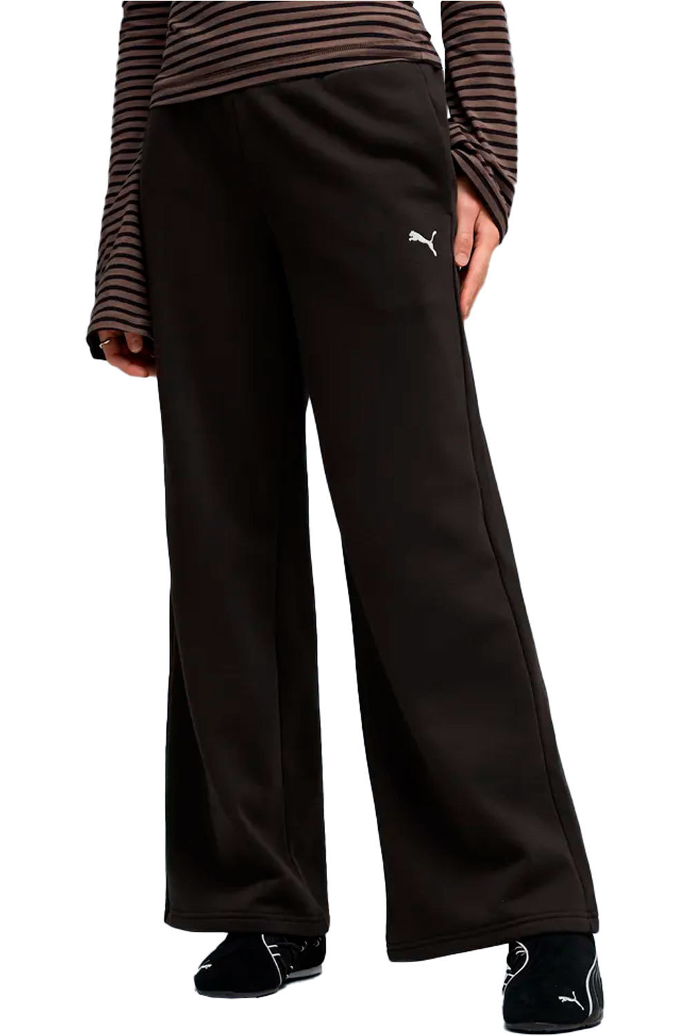 Puma essentials cat comfort wide pantalón mujer