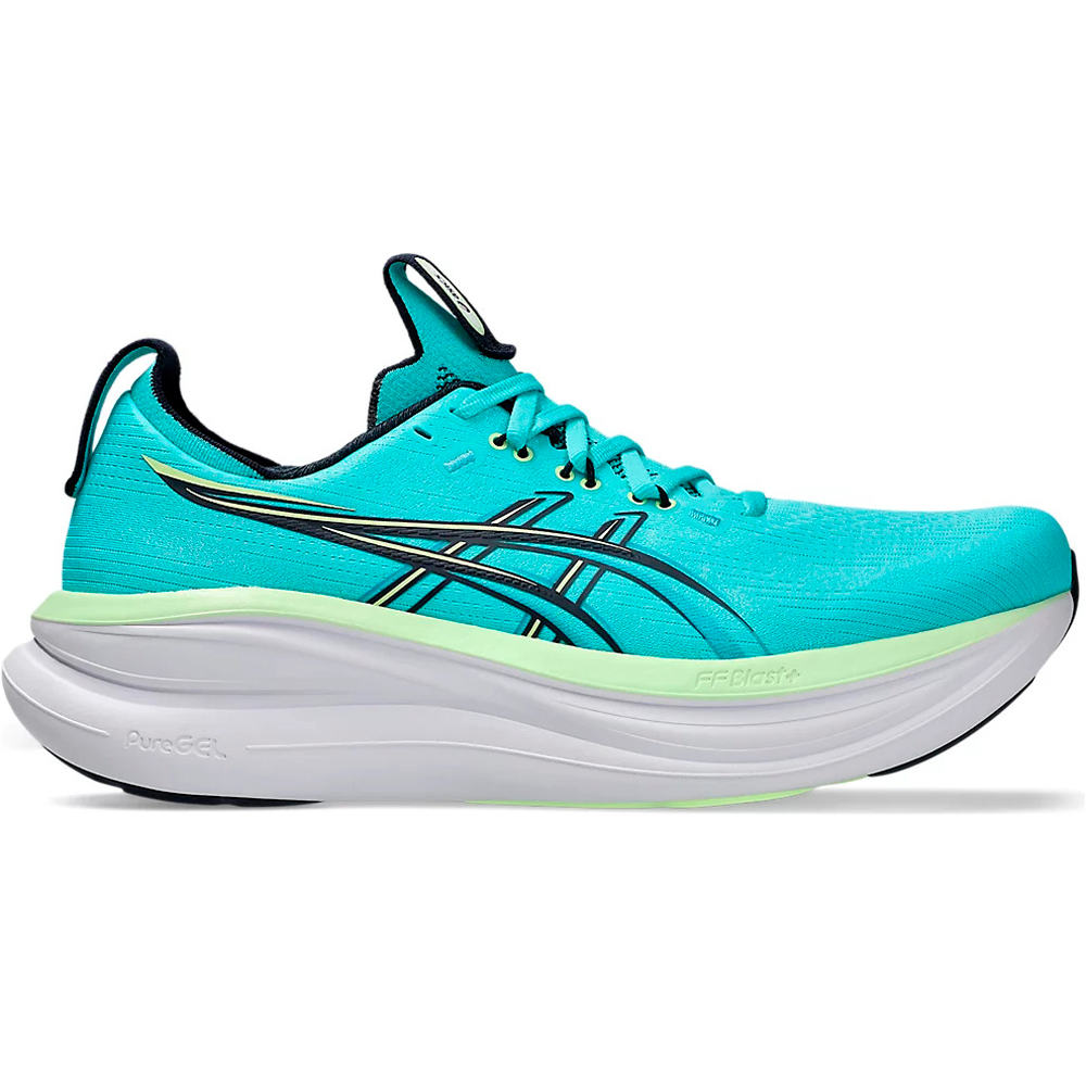 Gel-nimbus 28 zapatilla running hombre Verde (43,5)